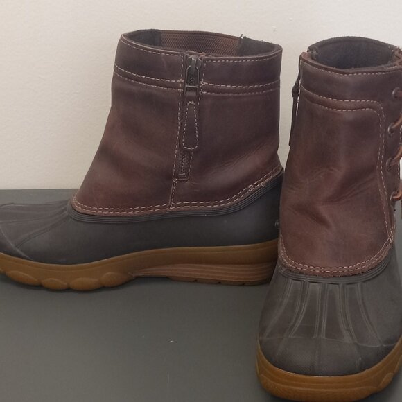 Sperry Saltwater Rubber Waterproof Duck Rain Boots - Women's size 8 - Picture 5 of 10